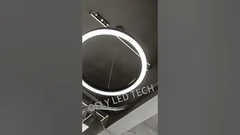 Illuminazione a profilo di alluminio a LED a cerchio sospeso