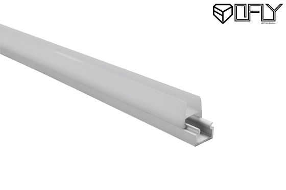 profili del montaggio principali 2m di illuminazione di striscia glassati per Borad di vetro Lighing